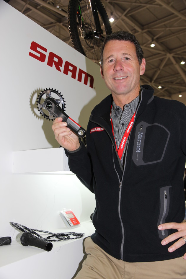 Stan Day considers their 1x single chain ring mountain bike drivetrain system to be one SRAM&rsquo;s breakthrough product innovations.
